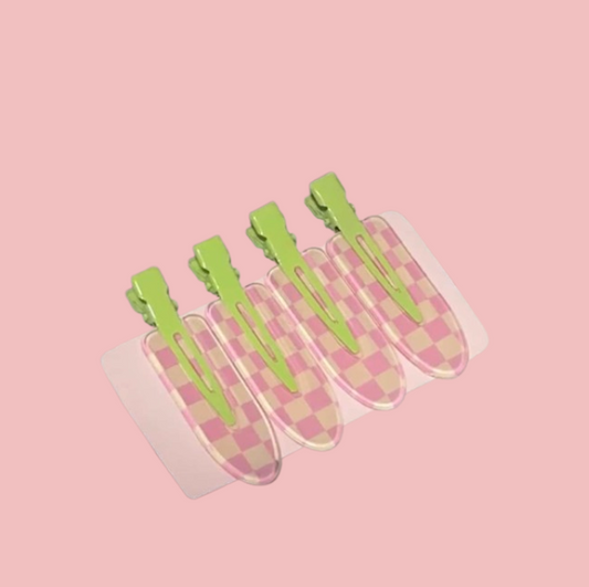 Checkmate No Crease Clips set of 4